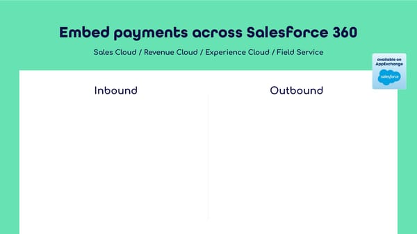 Payments for Salesforce - Page 2